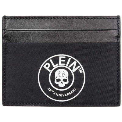 Shop Philipp Plein Skull Print Cardholder In Black