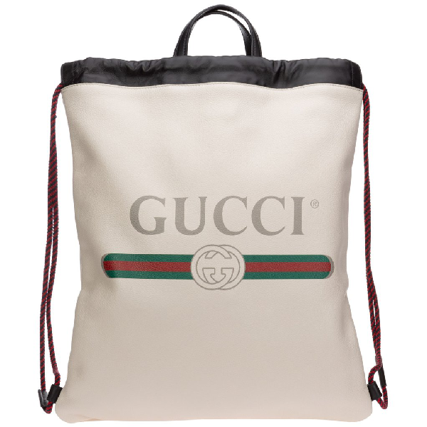 gucci backpack drawstring