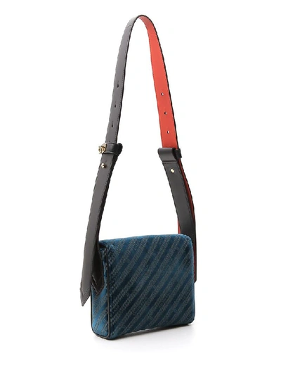 Shop Givenchy Small Eden Shoulder Bag In Blue