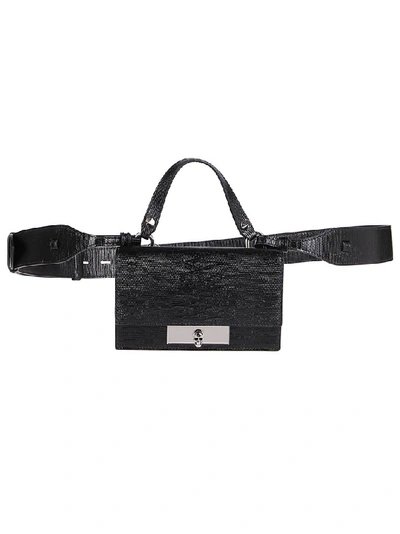 Shop Alexander Mcqueen Mini Tote Bag In Black