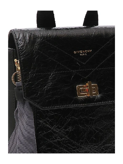 Shop Givenchy Mini Id Backpack In Black