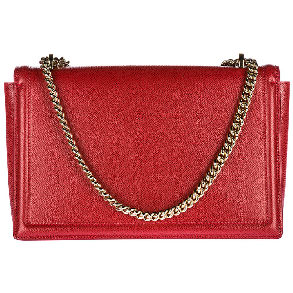 Salvatore Ferragamo Medium Vara Bow Shoulder Bag In Red | ModeSens