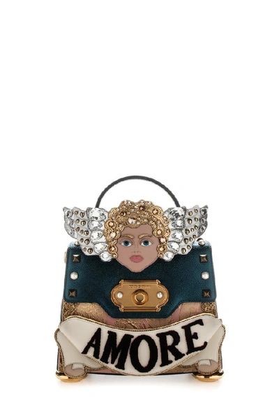 Shop Dolce & Gabbana Amore Hand Bag In Multi