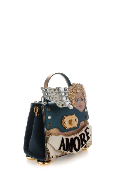 Shop Dolce & Gabbana Amore Hand Bag In Multi