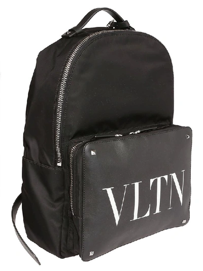 Shop Valentino Garavani Vltn Backpack In Black