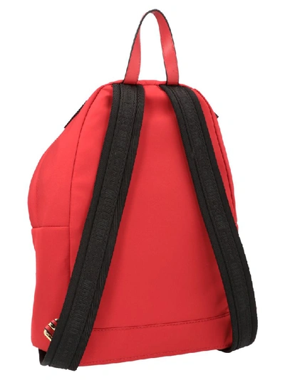 Shop Moschino Teddy Backpack In Red