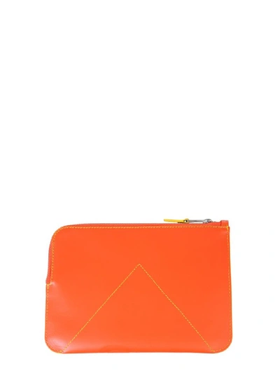 Shop Jw Anderson Anchor Embossed Pouch In Orange