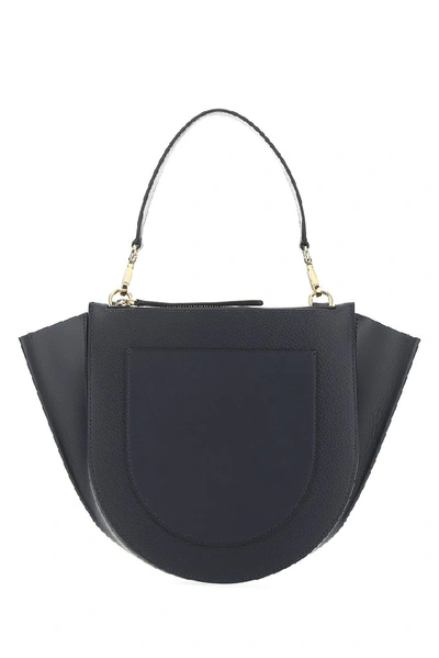 Shop Wandler Hortensia Medium Shoulder Bag In Blue