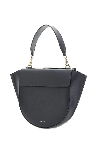 Shop Wandler Hortensia Medium Shoulder Bag In Blue