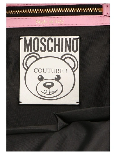 Shop Moschino Teddy Backpack In Pink