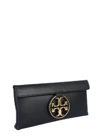 Shop Tory Burch Miller Clutch Bag In Black