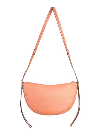 Shop Michael Michael Kors Medium Camden Shoulder Bag In Orange