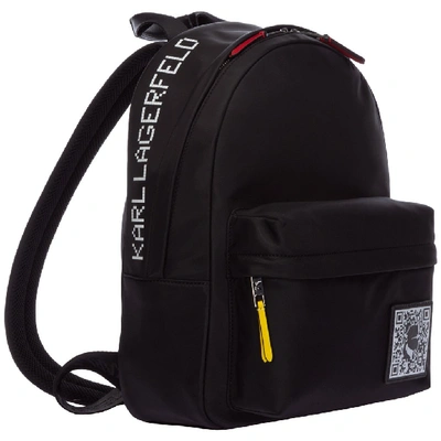 Shop Karl Lagerfeld K/pixel Backpack In Black