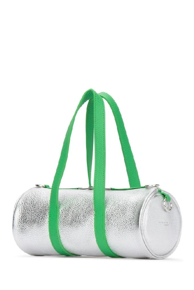 Shop Simon Miller Small Holdall Bag In Silver