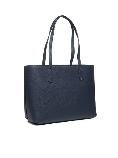 Shop Coach Central Tote Bag In Blue