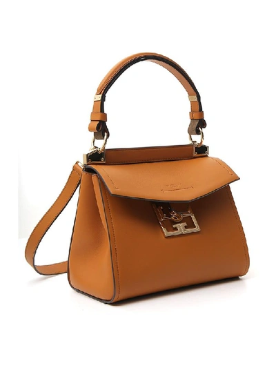 Shop Givenchy Mystic Small Tote Bag In Brown