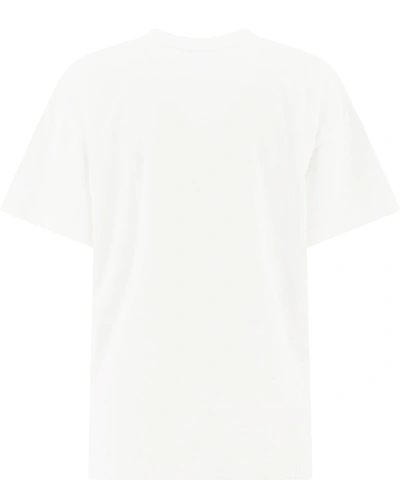 Shop Balenciaga Top Model Print T In White