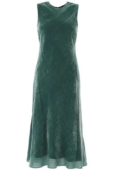 Shop Sies Marjan Viv Fluid Dress In Green