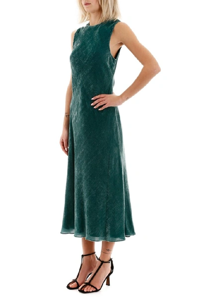 Shop Sies Marjan Viv Fluid Dress In Green