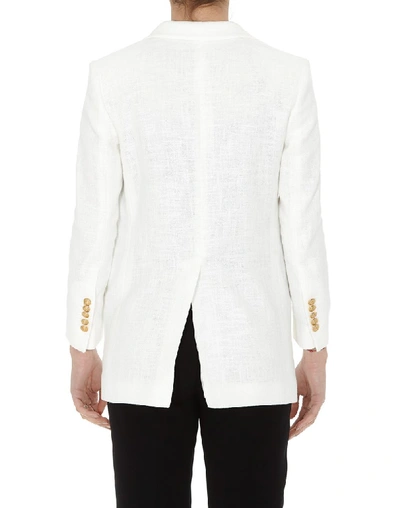 Shop Saulina Single Breasted Blazer In White