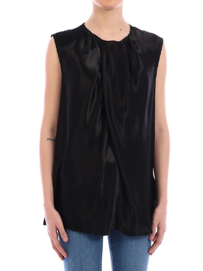 Shop The Row Sleeveless Blouse Top In Black