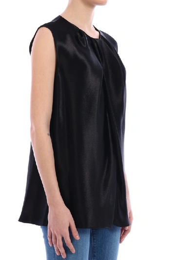 Shop The Row Sleeveless Blouse Top In Black