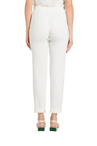 Shop P.a.r.o.s.h . Straight Leg Trousers In White