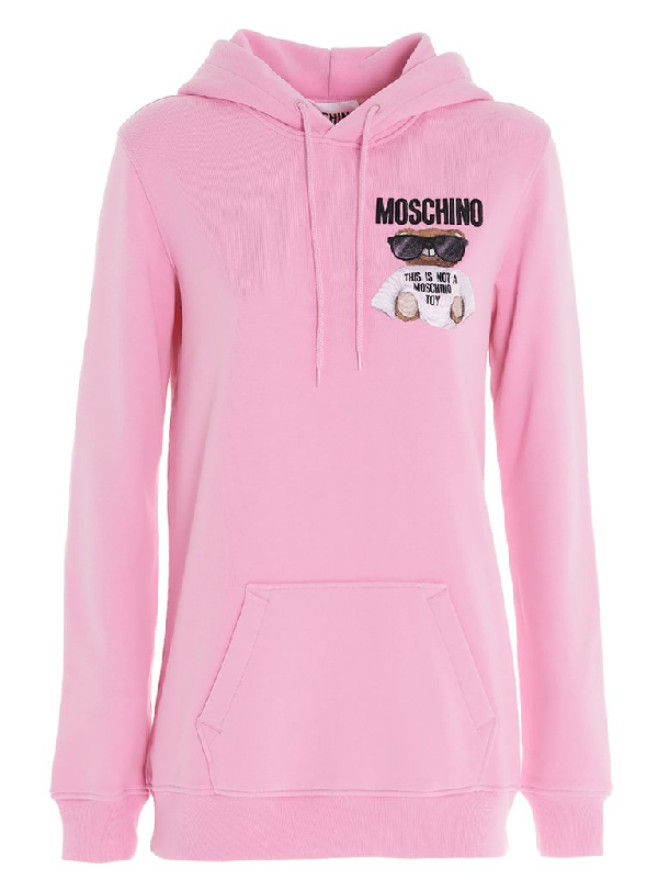 moschino teddy hoodie
