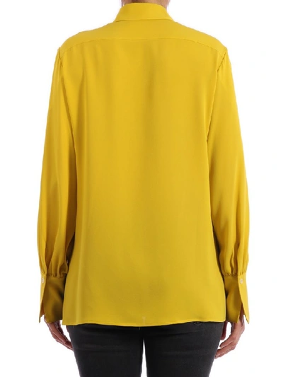 Shop The Row Flared Shirt In Yellow