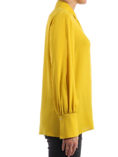 Shop The Row Flared Shirt In Yellow