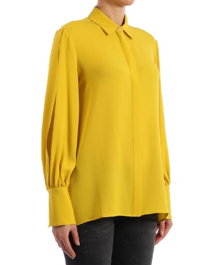 Shop The Row Flared Shirt In Yellow