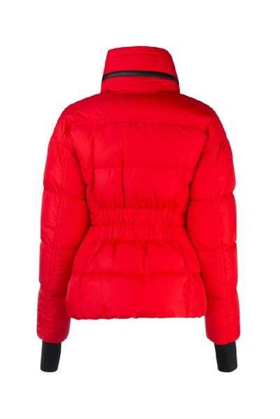 Shop Moncler Grenoble Padded Down Jacket In Red