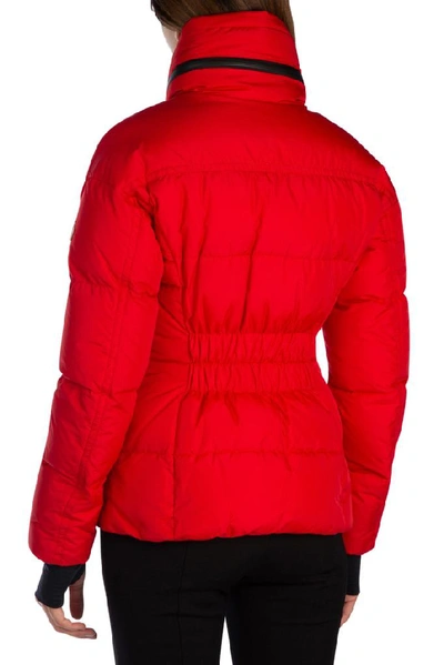 Shop Moncler Grenoble Padded Down Jacket In Red