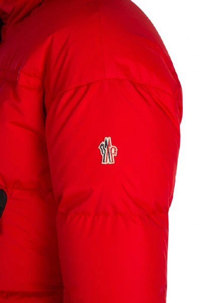 Shop Moncler Grenoble Padded Down Jacket In Red