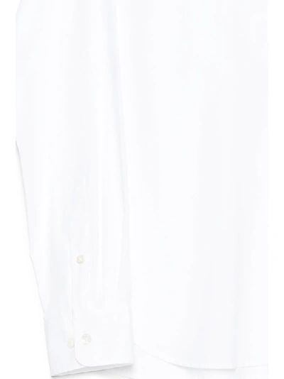 Shop Ann Demeulemeester Front Pocket Shirt In White