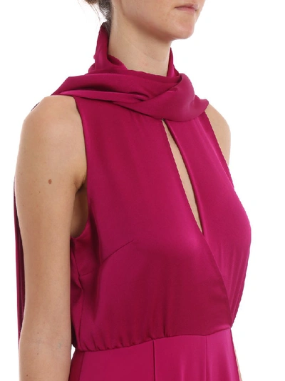 Shop Diane Von Furstenberg Sleeveless Jumpsuit In Pink