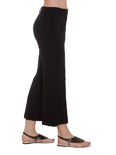 Shop Alberto Biani Cropped Pants In Black