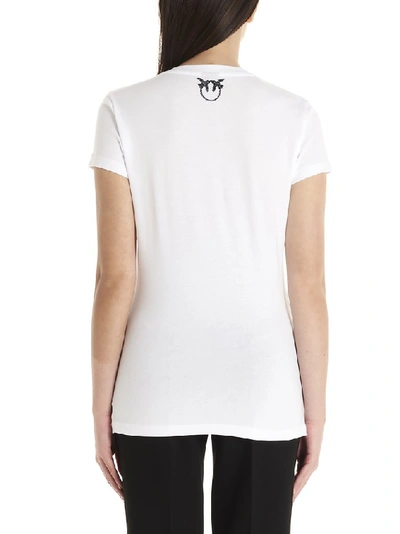 Shop Pinko Tiger Print T In White