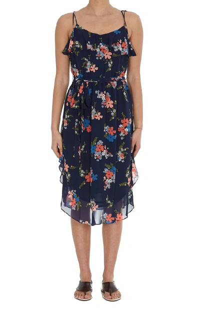 Shop Michael Michael Kors Floral Print Dress In Multi