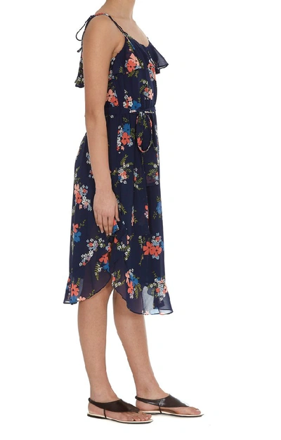 Shop Michael Michael Kors Floral Print Dress In Multi