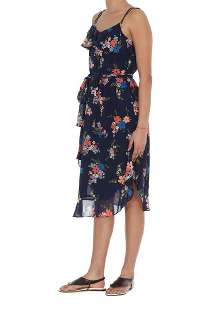 Shop Michael Michael Kors Floral Print Dress In Multi