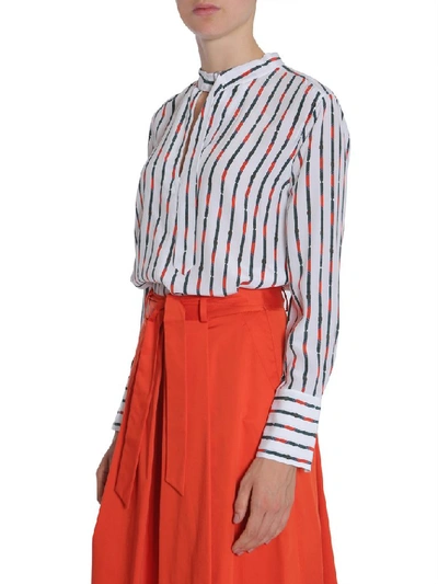 Shop Equipment Janelle Striped Shirt In Multi