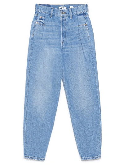 Shop Re/done 40s Zoot Denim Jeans In Blue