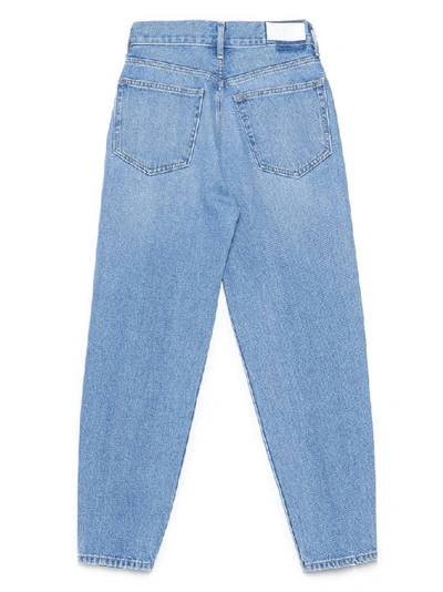 Shop Re/done 40s Zoot Denim Jeans In Blue