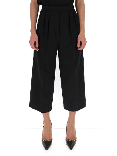 Shop Max Mara Tailored Culottes In Black
