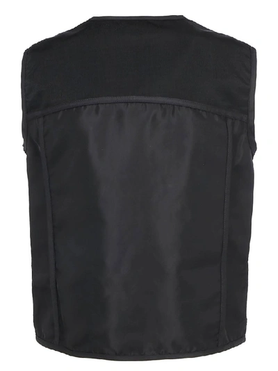 Shop Heron Preston Buckle Belt Vest In Black