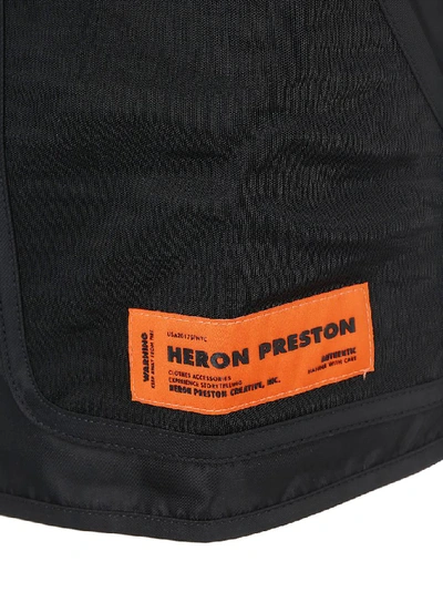 Shop Heron Preston Buckle Belt Vest In Black