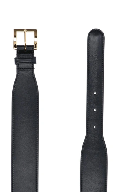 Shop Gucci Horsebit Belt In Black