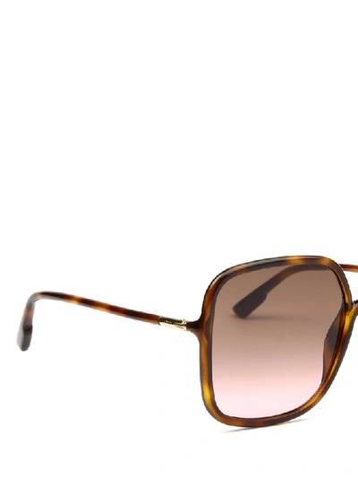 Shop Dior Eyewear Sostellaire 1 Square Sunglasses In Brown