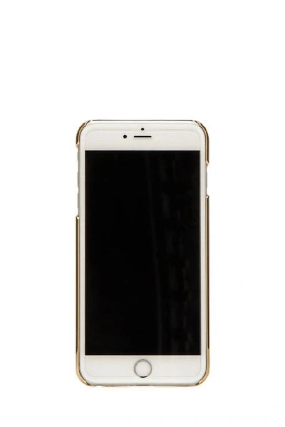 Shop Chiara Ferragni Iphone 6/6s Plus Case In Gold